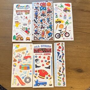 Vintage Stickers Sandylion Scrapbook Bundle